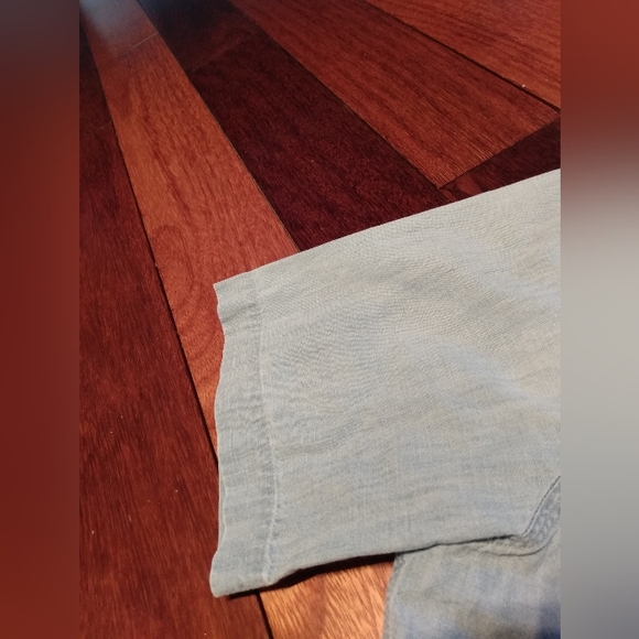 POLO Ralph Lauren Naval Rescue Denim Chambray Light Short Sleeve Button up shirt - Picture 12 of 16